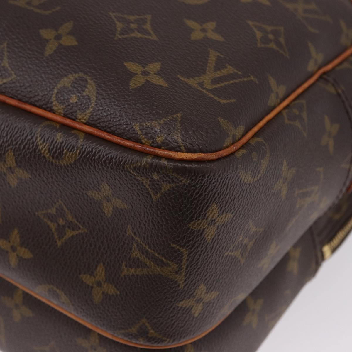 LOUIS VUITTON Monogram Reporter GM Shoulder Bag M45252 LV Auth ka5238
