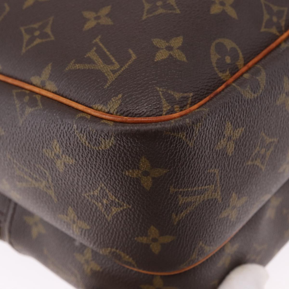 LOUIS VUITTON Monogram Reporter GM Shoulder Bag M45252 LV Auth ka5238