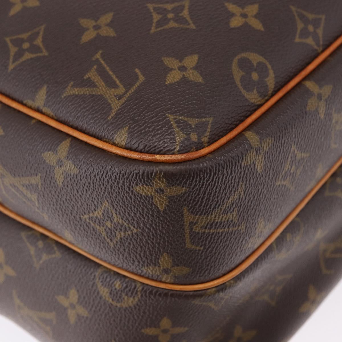 LOUIS VUITTON Monogram Reporter GM Shoulder Bag M45252 LV Auth ka5238