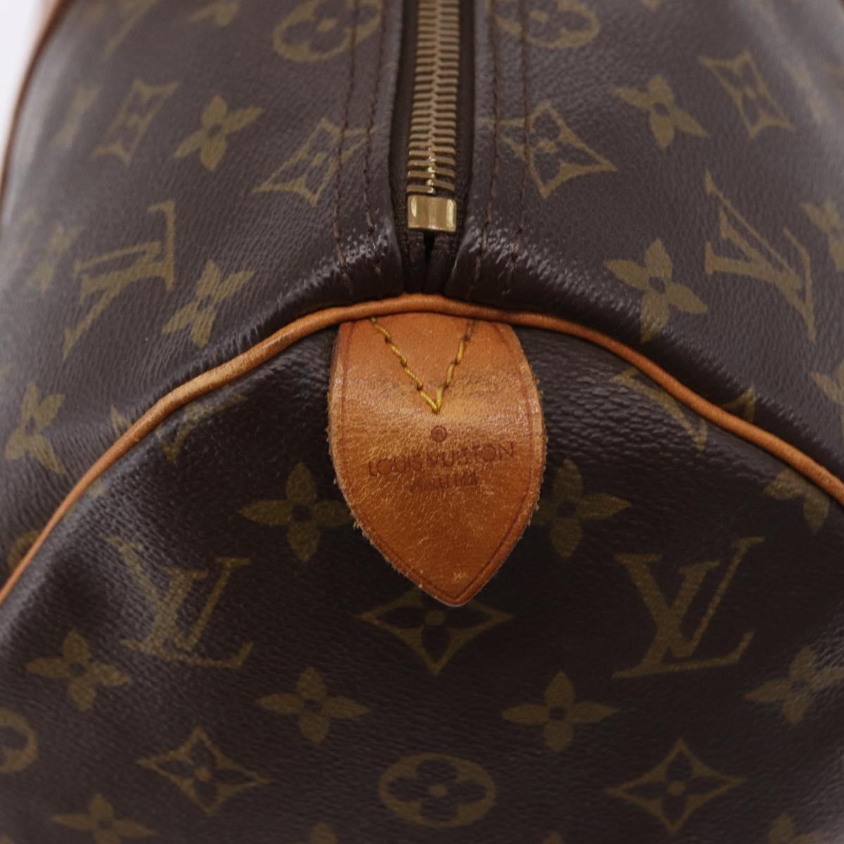 LOUIS VUITTON Monogram Keepall 45 Boston Bag M41428 LV Auth ka5254A