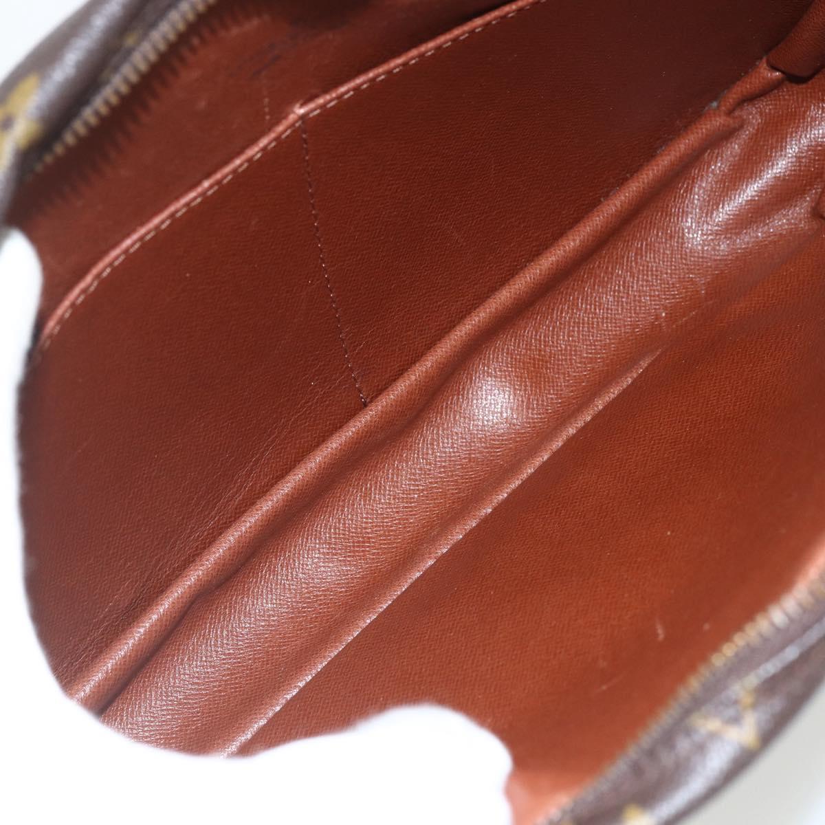 LOUIS VUITTON Monogram Compiegne 28 Clutch Bag M51845 LV Auth ka526