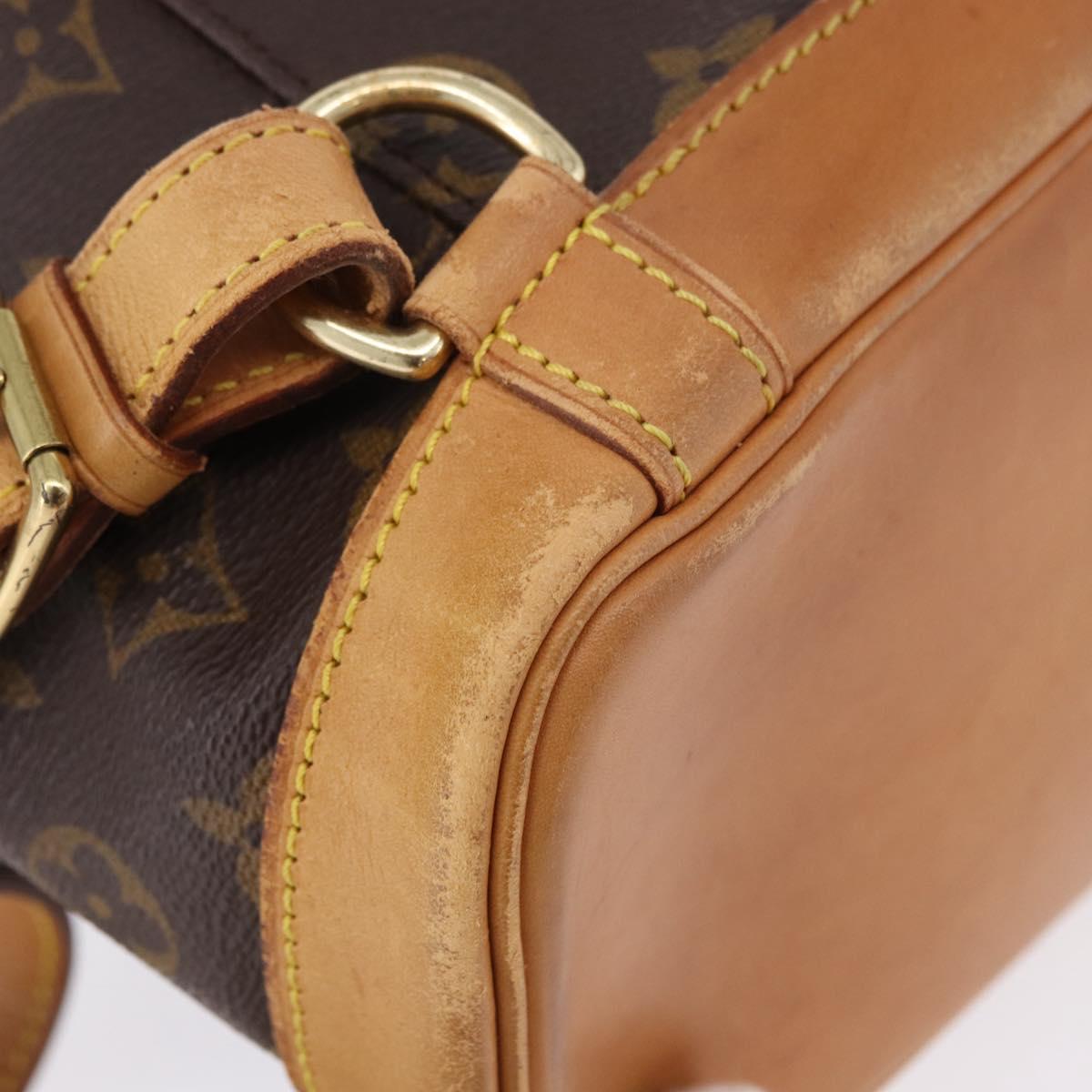 LOUIS VUITTON Monogram Montsouris MM Backpack M51136 LV Auth ka5260