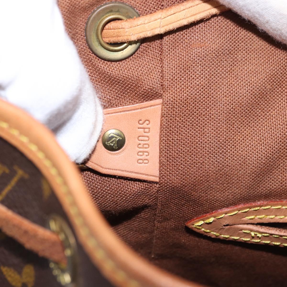 LOUIS VUITTON Monogram Montsouris MM Backpack M51136 LV Auth ka5260