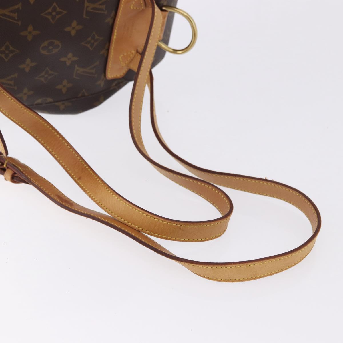 LOUIS VUITTON Monogram Montsouris MM Backpack M51136 LV Auth ka5260