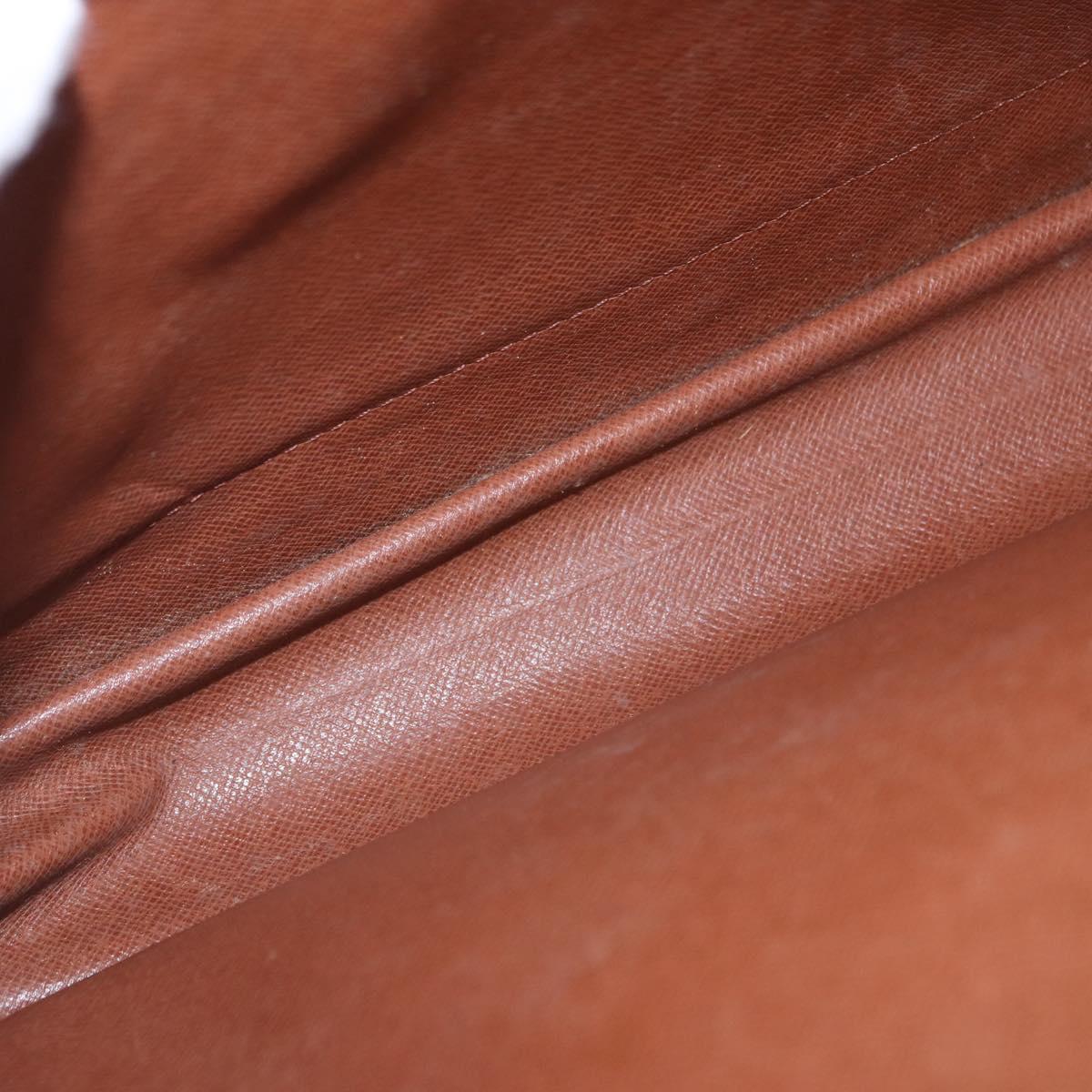LOUIS VUITTON Epi Monceau 28 Hand Bag Brown M52123 LV Auth ka5261