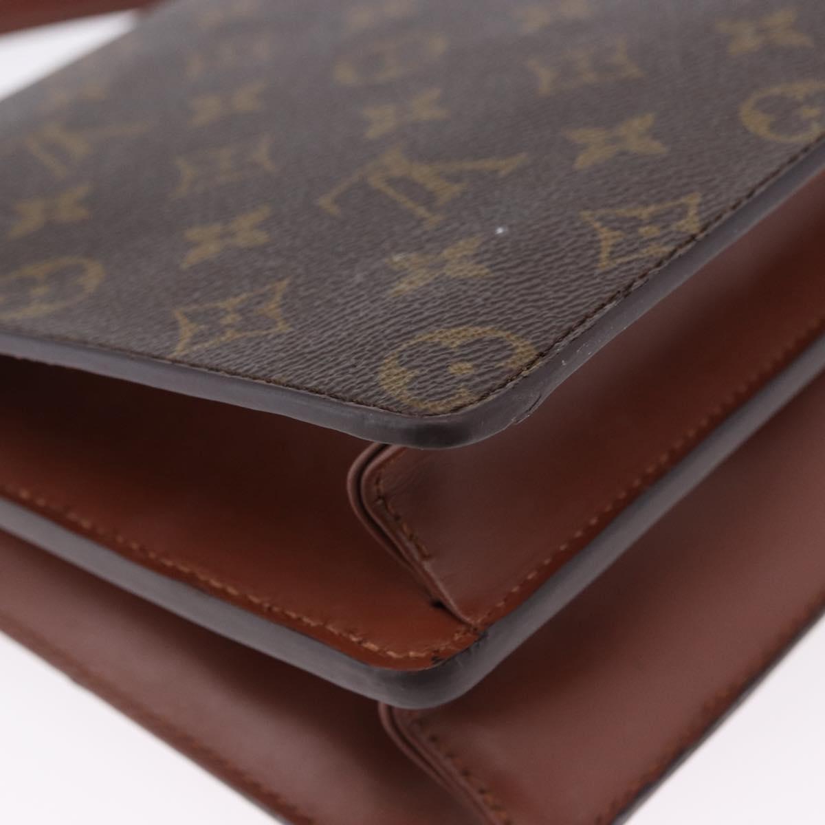 LOUIS VUITTON Monogram Concorde Hand Bag M51190 LV Auth ka5280