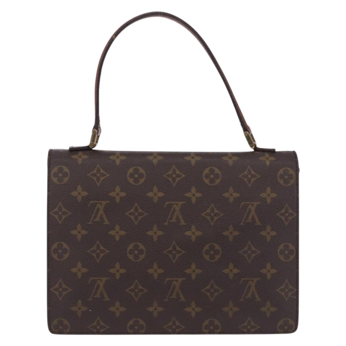 LOUIS VUITTON Monogram Concorde Hand Bag M51190 LV Auth ka5280