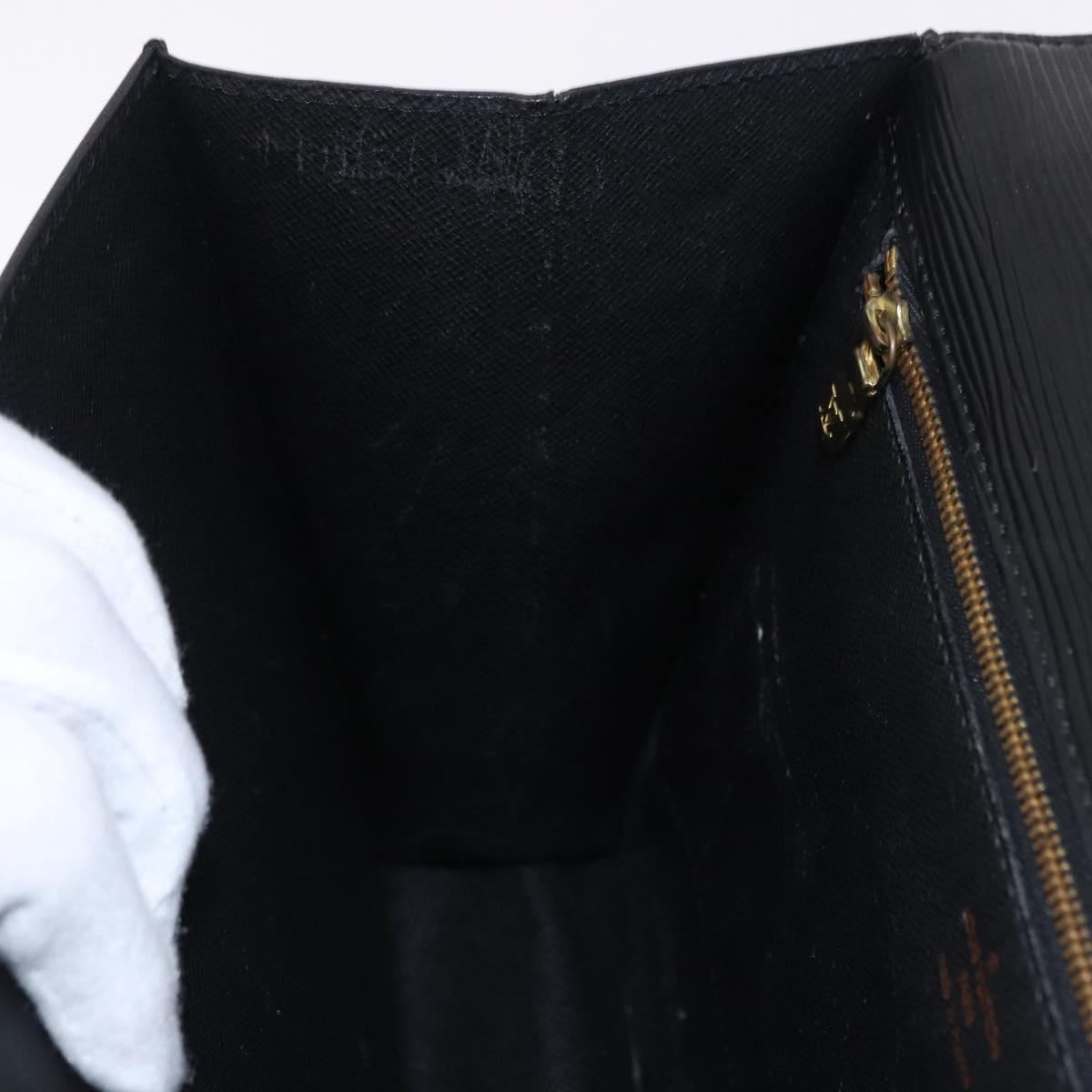 LOUIS VUITTON Epi Monceau 28 Hand Bag Black M52122 LV Auth ka5284