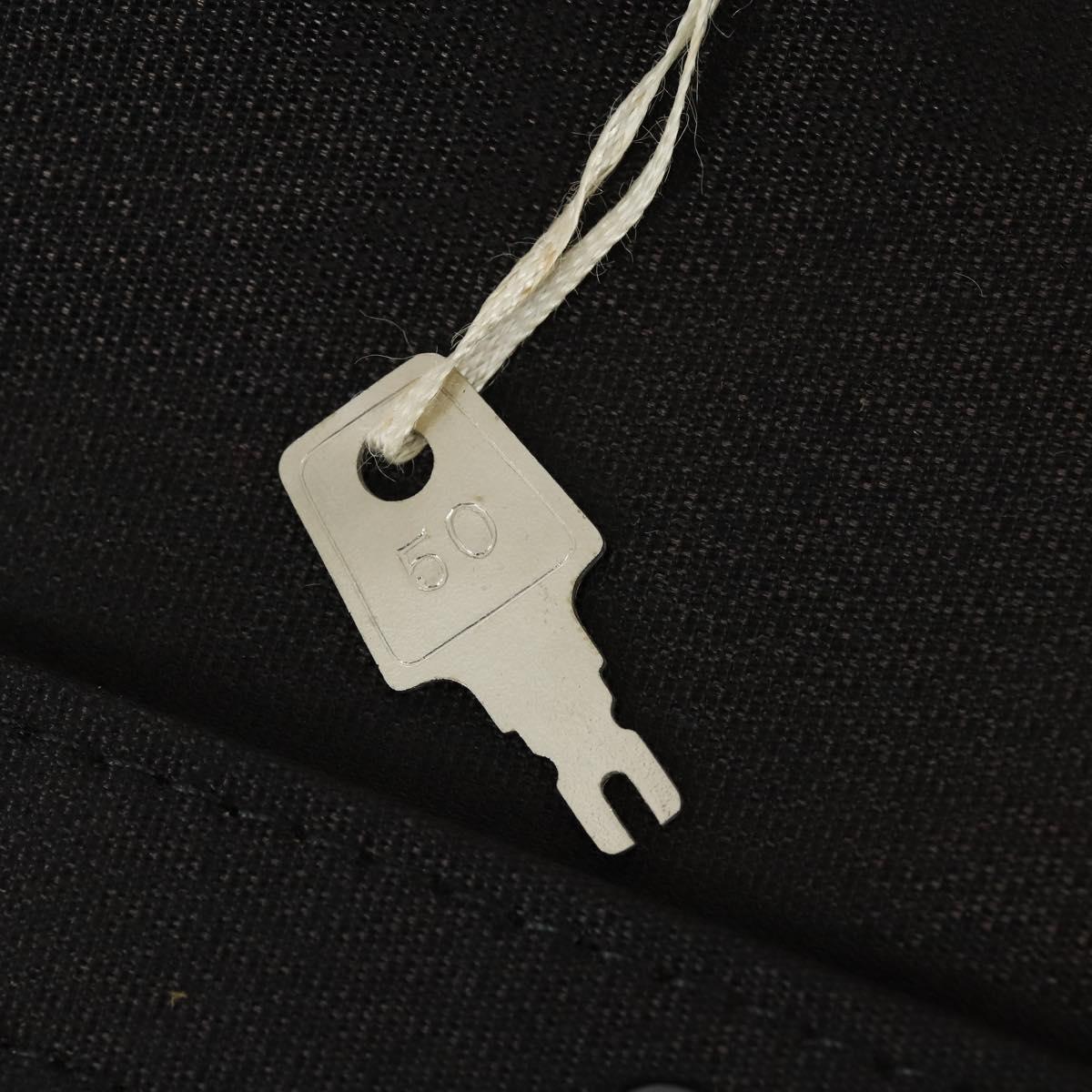 Burberrys Nova Check Garment Cover Canvas Leather Beige Gold Auth ka529