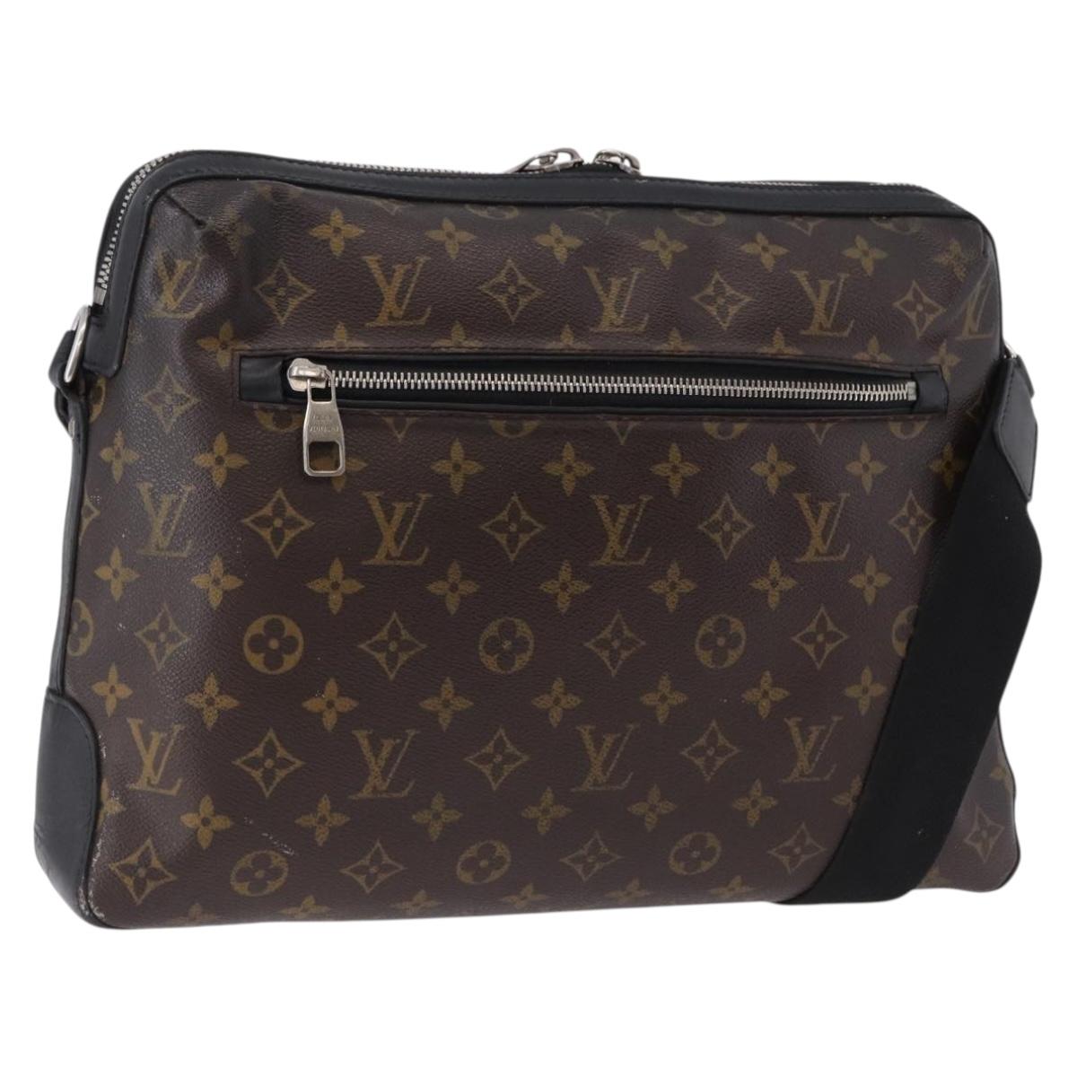 LOUIS VUITTON Monogram Macassar Torres Shoulder Bag M40387 LV Auth ka5293