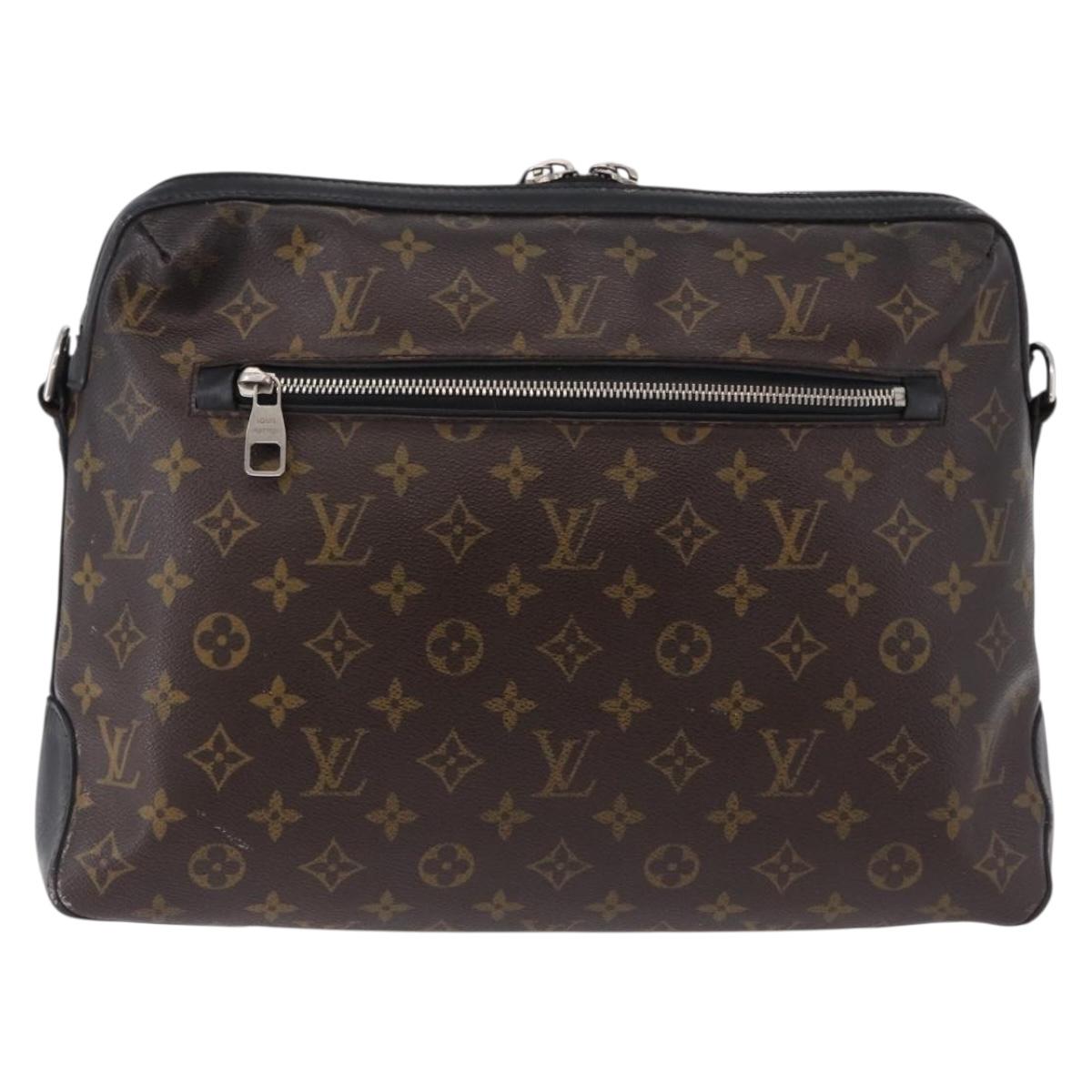 LOUIS VUITTON Monogram Macassar Torres Shoulder Bag M40387 LV Auth ka5293