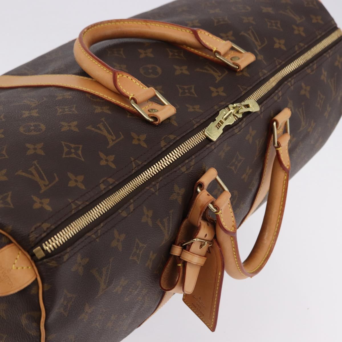 LOUIS VUITTON Monogram Keepall 50 Boston Bag M41426 LV Auth ka5297A