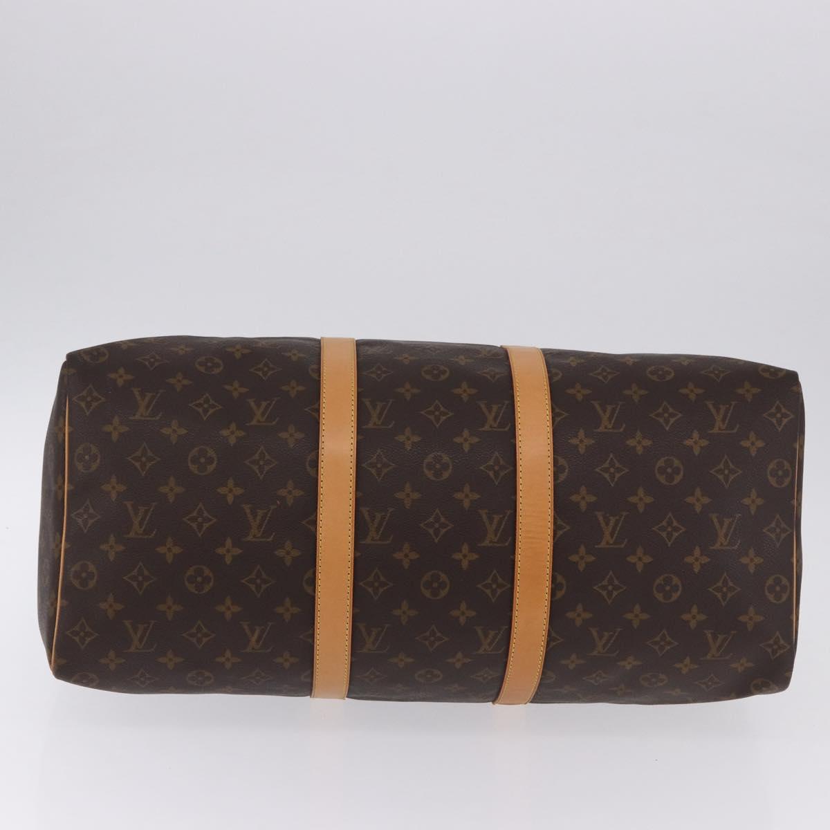 LOUIS VUITTON Monogram Keepall 50 Boston Bag M41426 LV Auth ka5297A