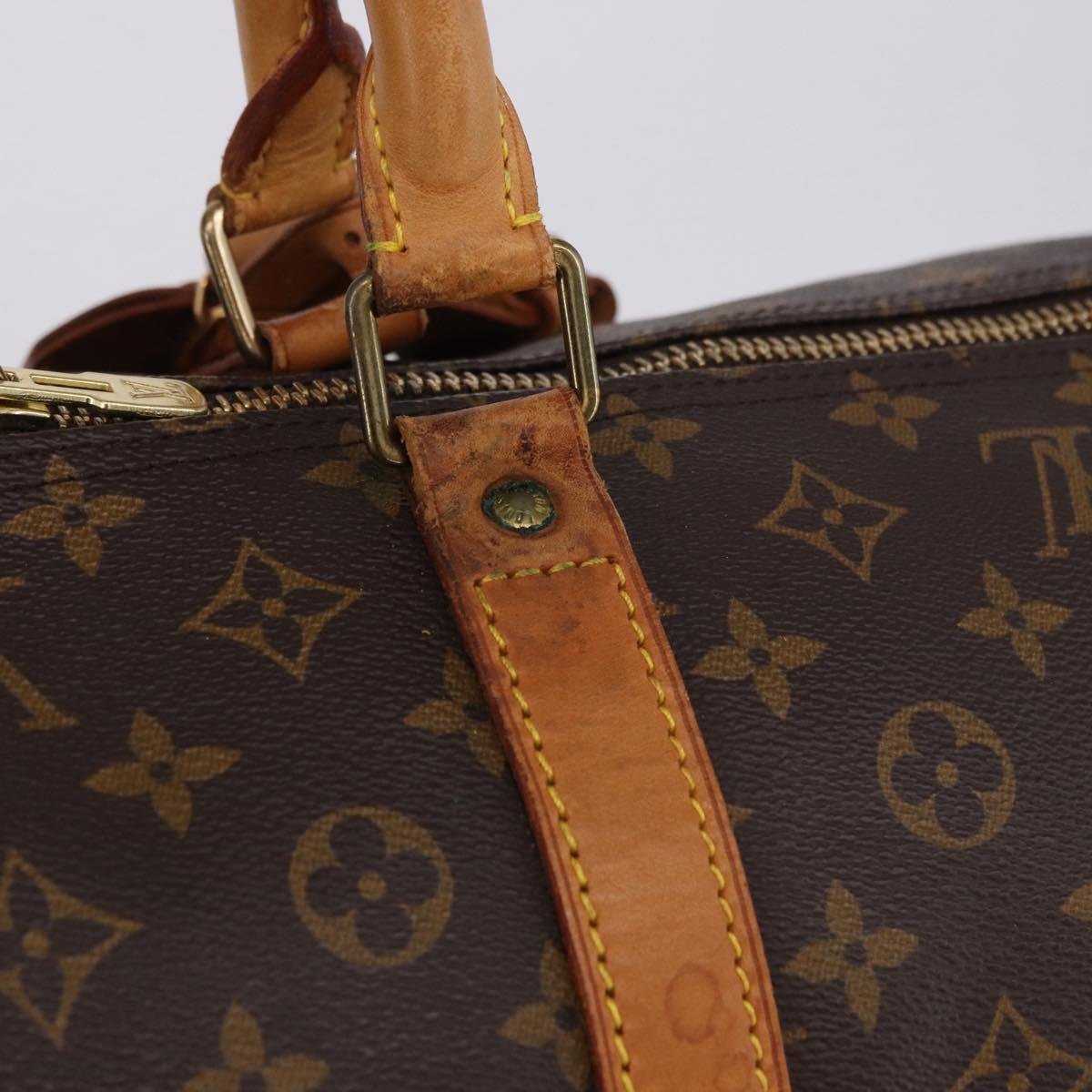 LOUIS VUITTON Monogram Keepall 60 Boston Bag M41422 LV Auth ka5298