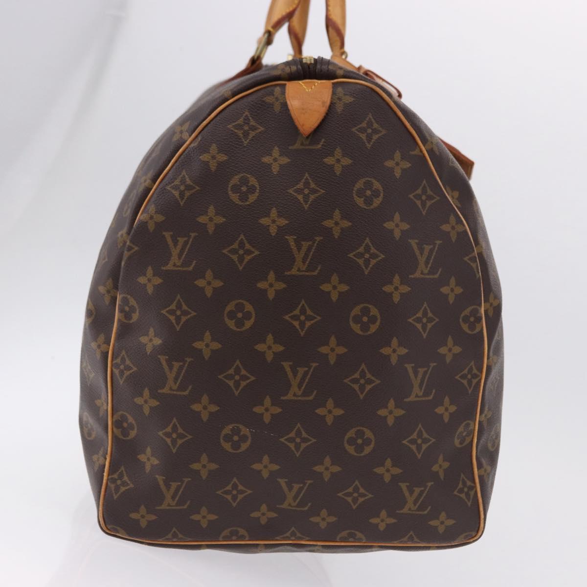 LOUIS VUITTON Monogram Keepall 60 Boston Bag M41422 LV Auth ka5298