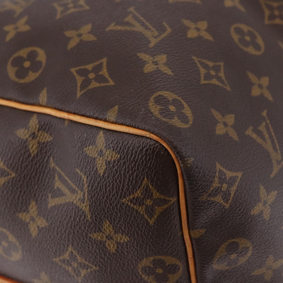 LOUIS VUITTON Monogram Keepall Bandouliere 50 Boston Bag M41416 LV Auth ka5299