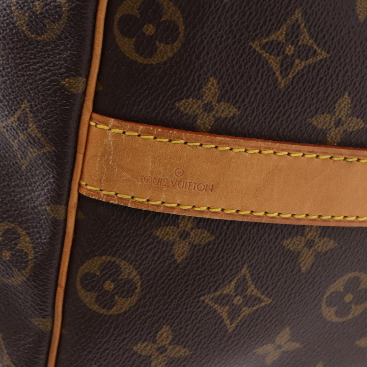 LOUIS VUITTON Monogram Keepall Bandouliere 50 Boston Bag M41416 LV Auth ka5299