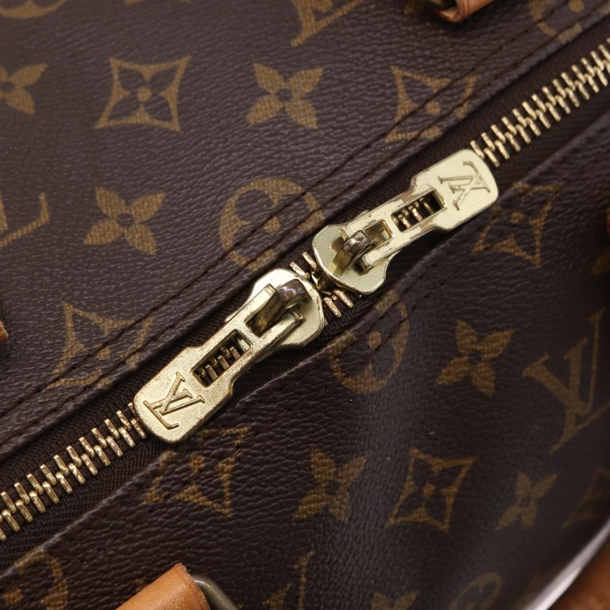 LOUIS VUITTON Monogram Keepall Bandouliere 50 Boston Bag M41416 LV Auth ka5299