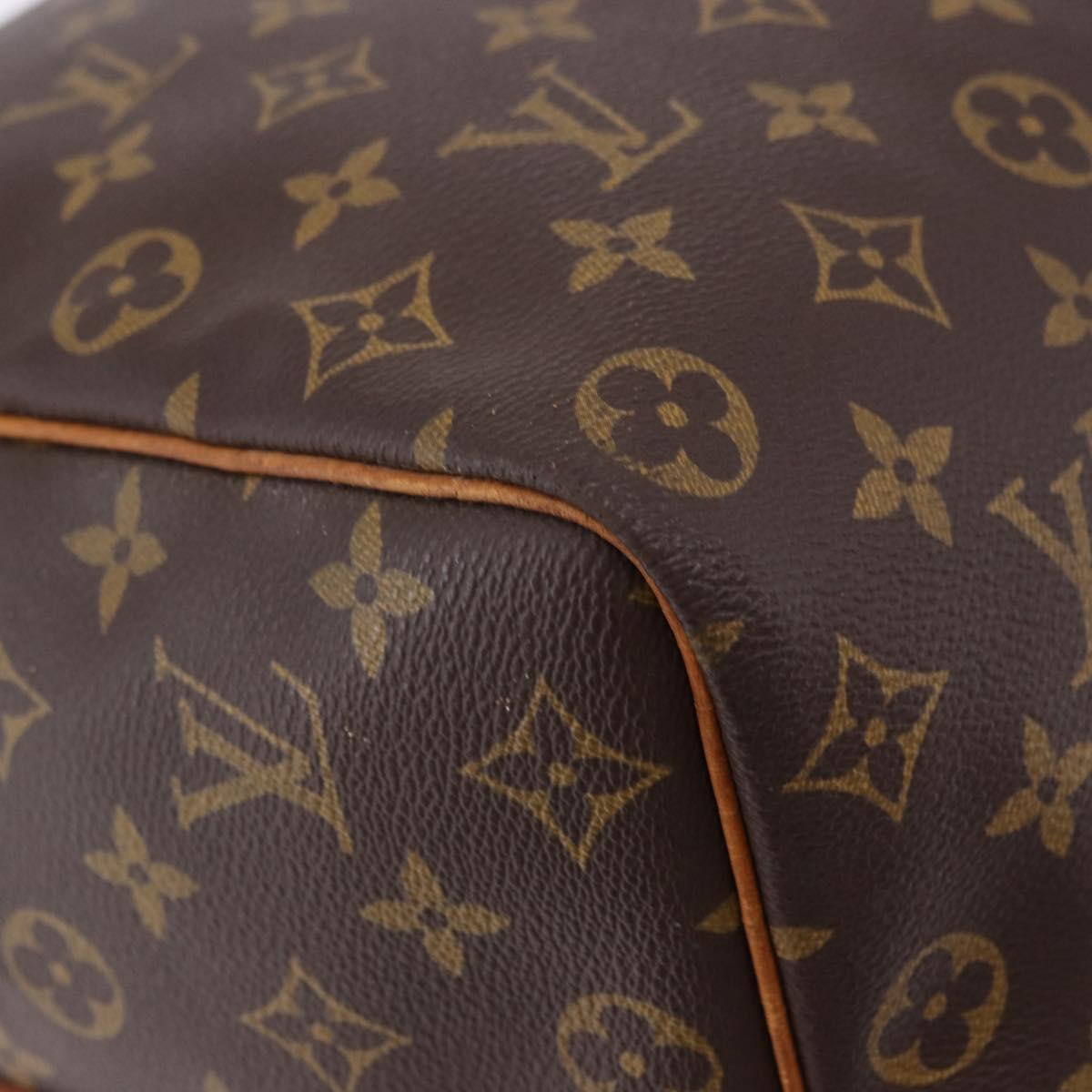 LOUIS VUITTON Monogram Keepall Bandouliere 50 Boston Bag M41416 LV Auth ka5300