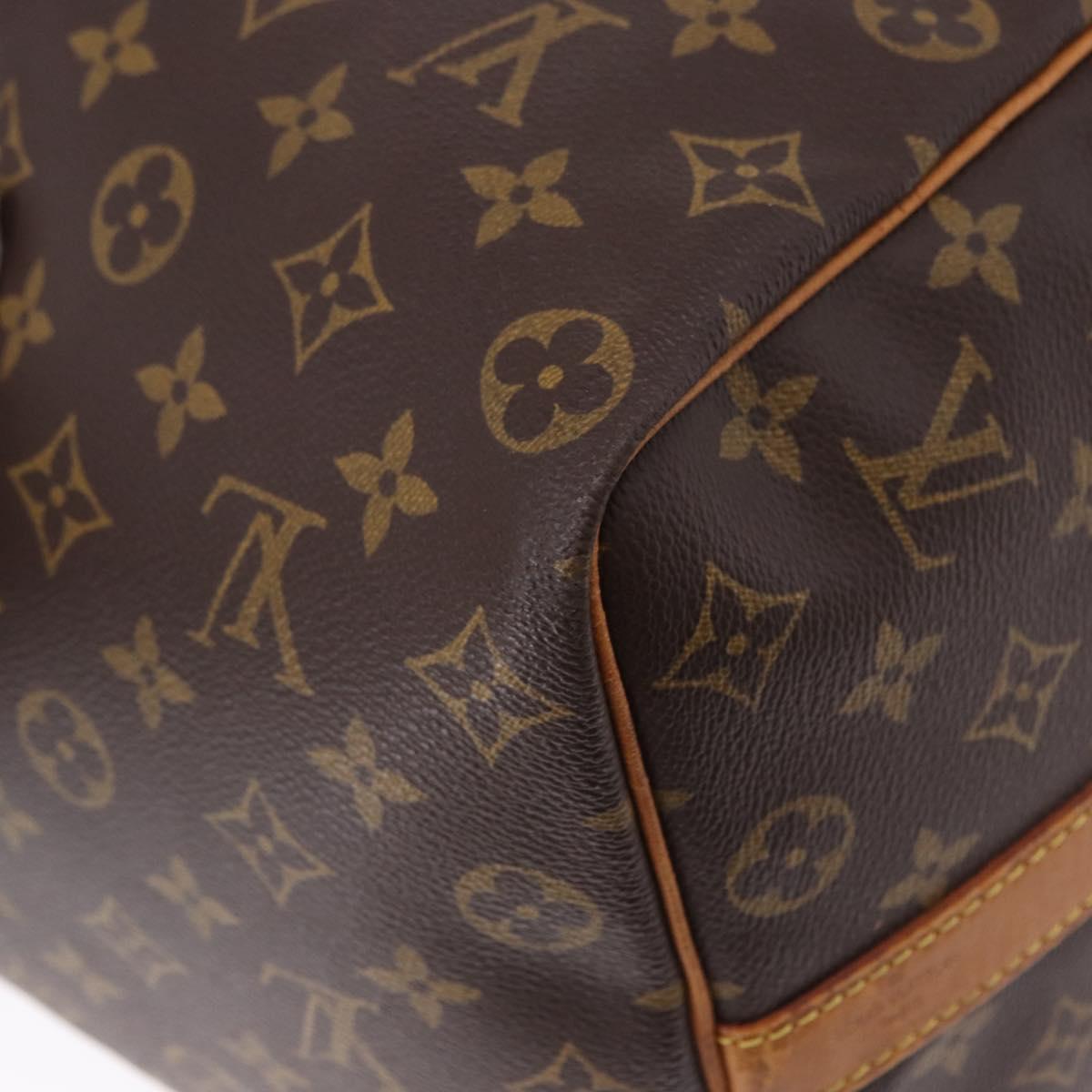 LOUIS VUITTON Monogram Keepall Bandouliere 50 Boston Bag M41416 LV Auth ka5300