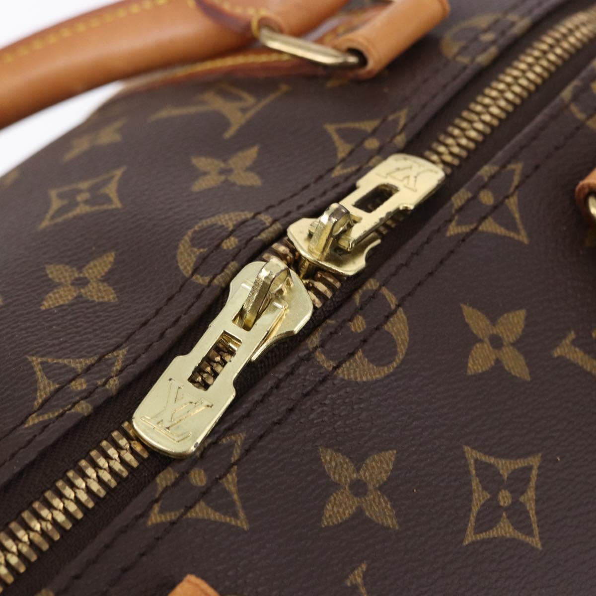 LOUIS VUITTON Monogram Keepall Bandouliere 50 Boston Bag M41416 LV Auth ka5300