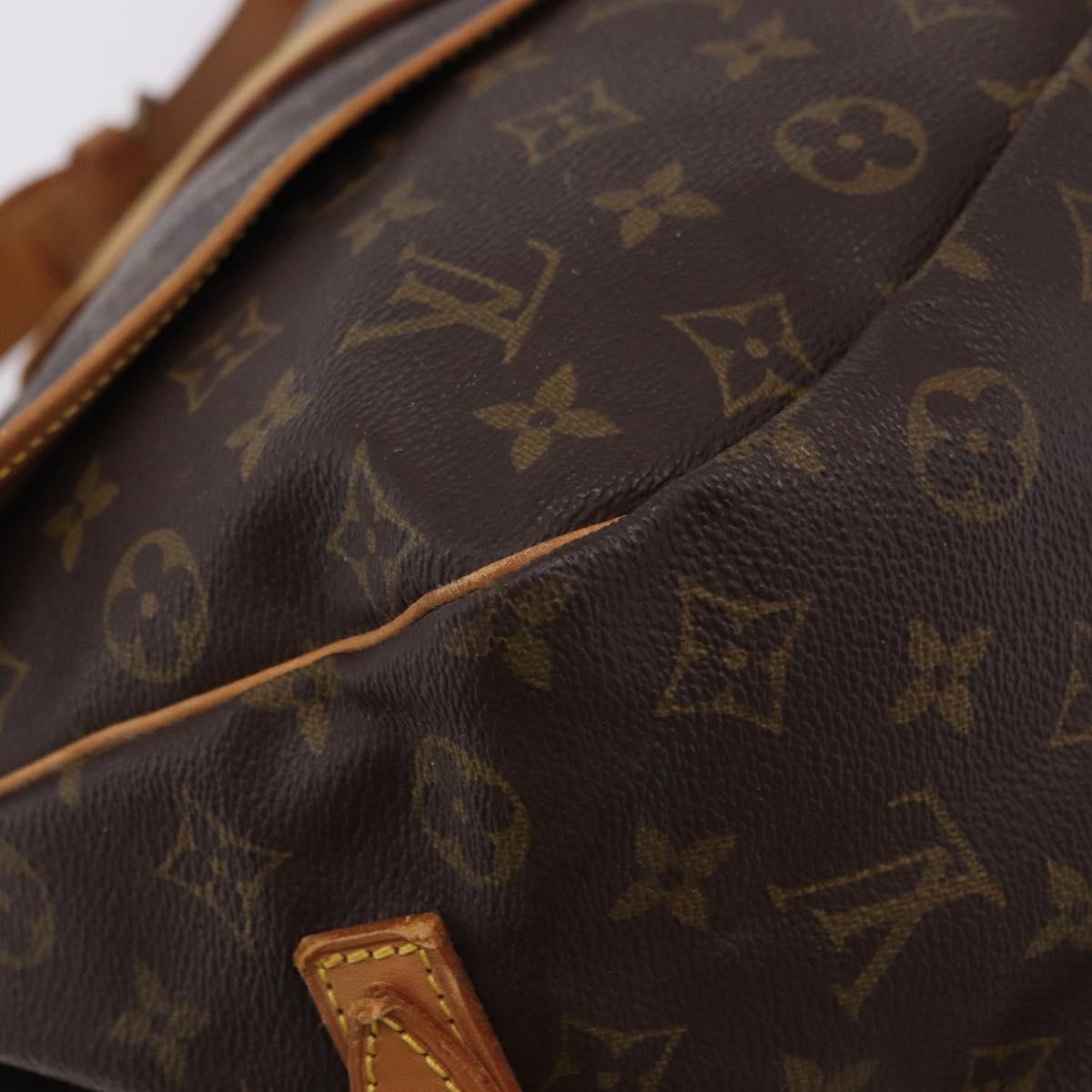 LOUIS VUITTON Monogram Saumur 35 Shoulder Bag M42254 LV Auth ka5302