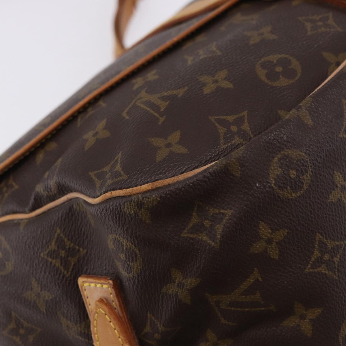 LOUIS VUITTON Monogram Saumur 35 Shoulder Bag M42254 LV Auth ka5302