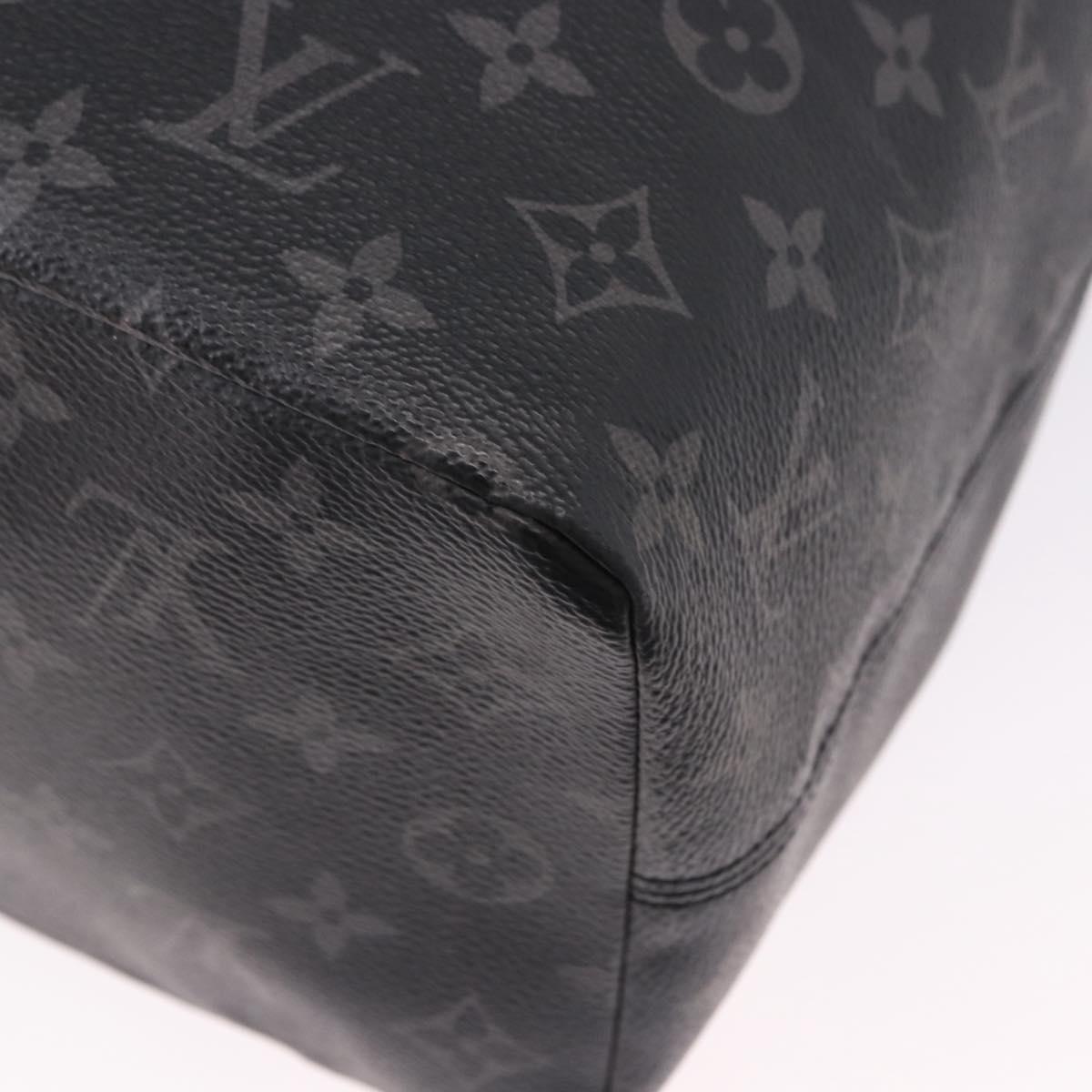 LOUIS VUITTON Monogram Eclipse Cabas light Tote Bag M44228 LV Auth ka5303V