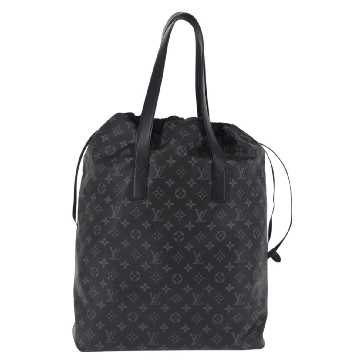 LOUIS VUITTON Monogram Eclipse Cabas light Tote Bag M44228 LV Auth ka5303V