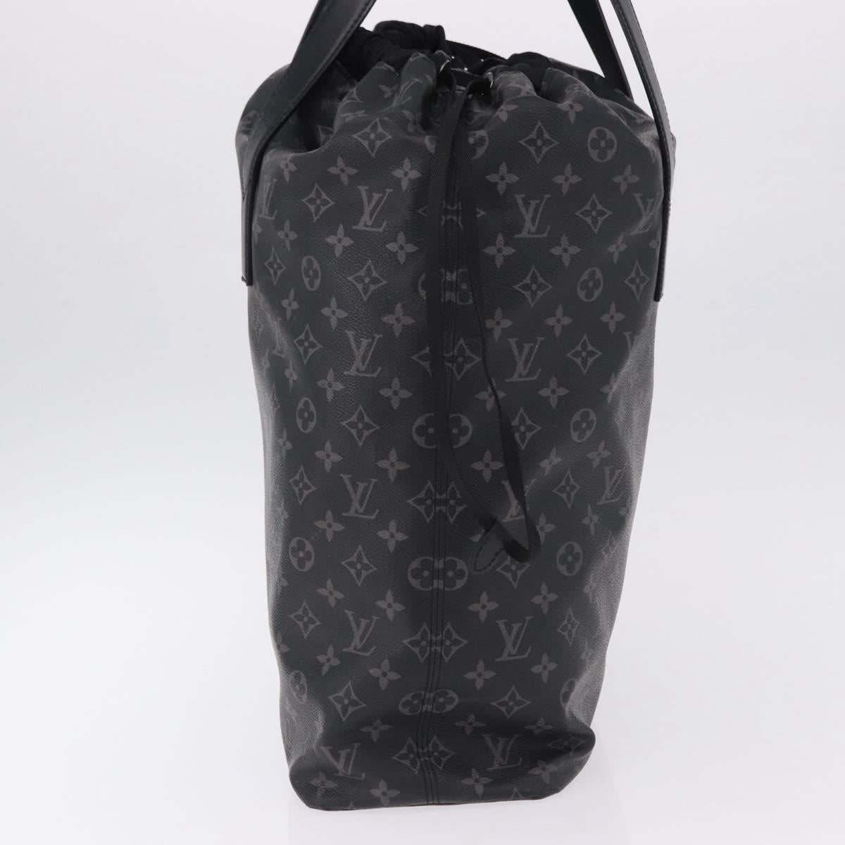 LOUIS VUITTON Monogram Eclipse Cabas light Tote Bag M44228 LV Auth ka5303V