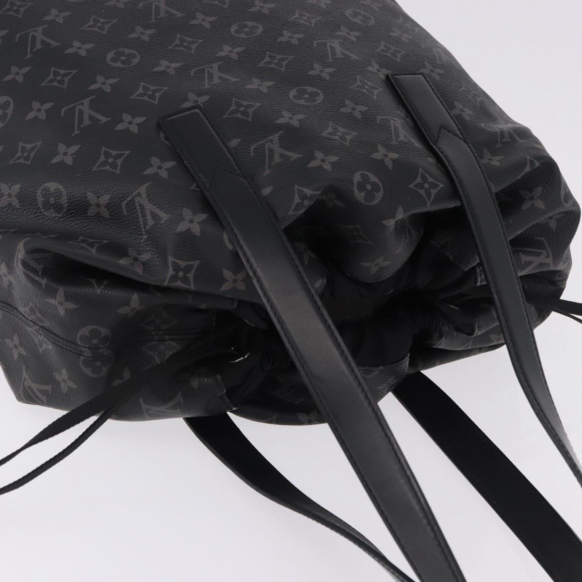 LOUIS VUITTON Monogram Eclipse Cabas light Tote Bag M44228 LV Auth ka5303V