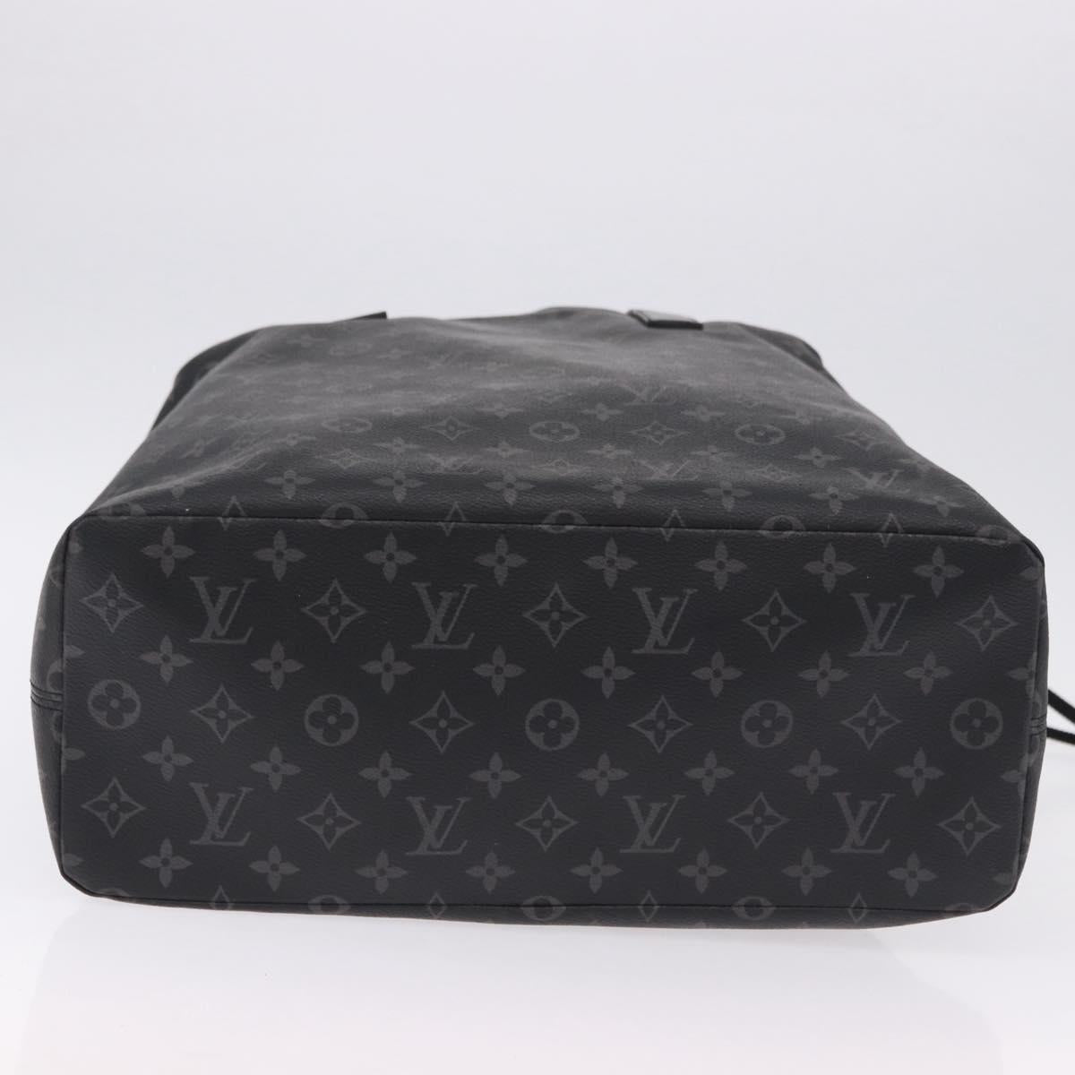 LOUIS VUITTON Monogram Eclipse Cabas light Tote Bag M44228 LV Auth ka5303V