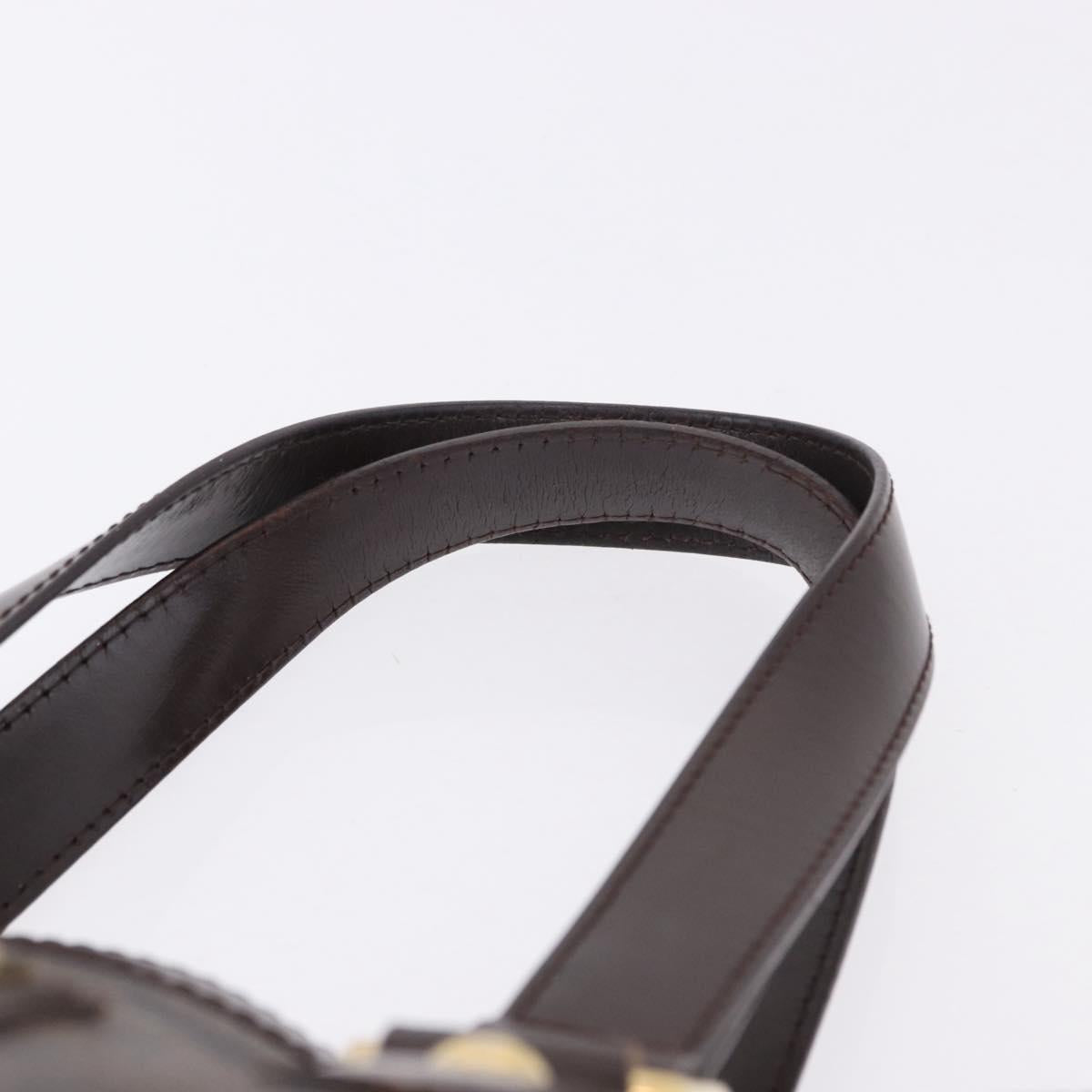 LOUIS VUITTON Damier Ebene Hampstead PM Tote Bag N51205 LV Auth ka5307