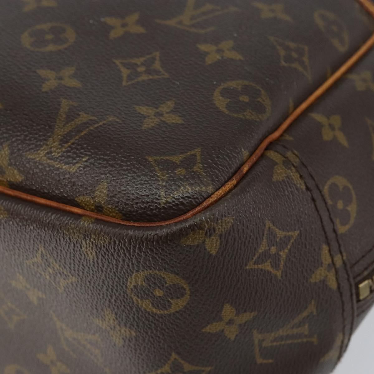 LOUIS VUITTON Monogram Deauville Hand Bag M47270 LV Auth ka531