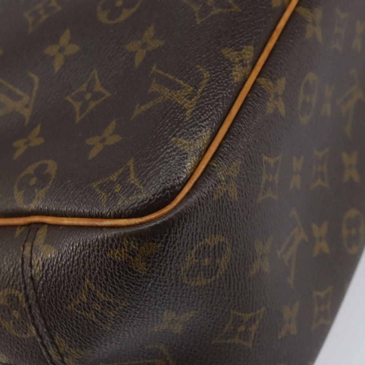 LOUIS VUITTON Monogram Deauville Hand Bag M47270 LV Auth ka531