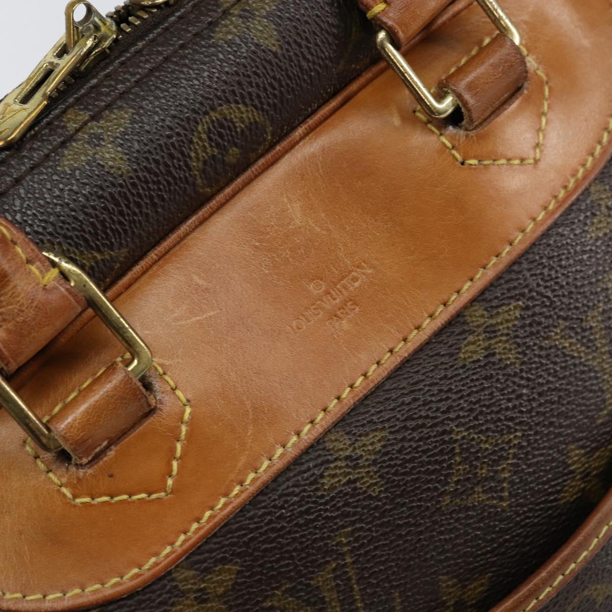 LOUIS VUITTON Monogram Deauville Hand Bag M47270 LV Auth ka531