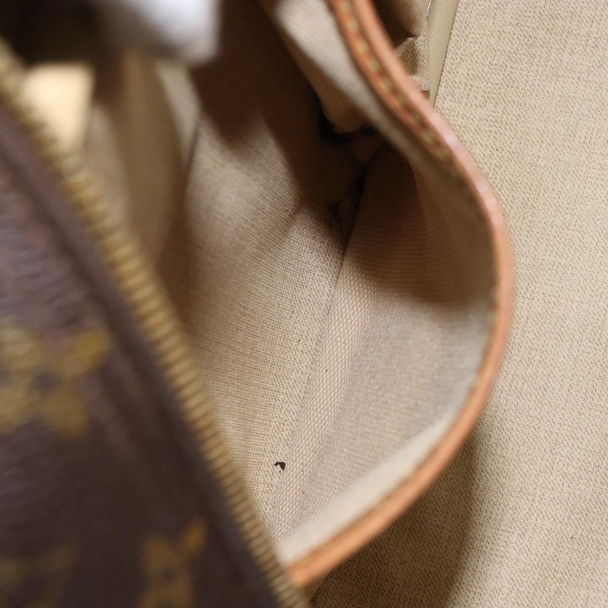 LOUIS VUITTON Monogram Deauville Hand Bag M47270 LV Auth ka531