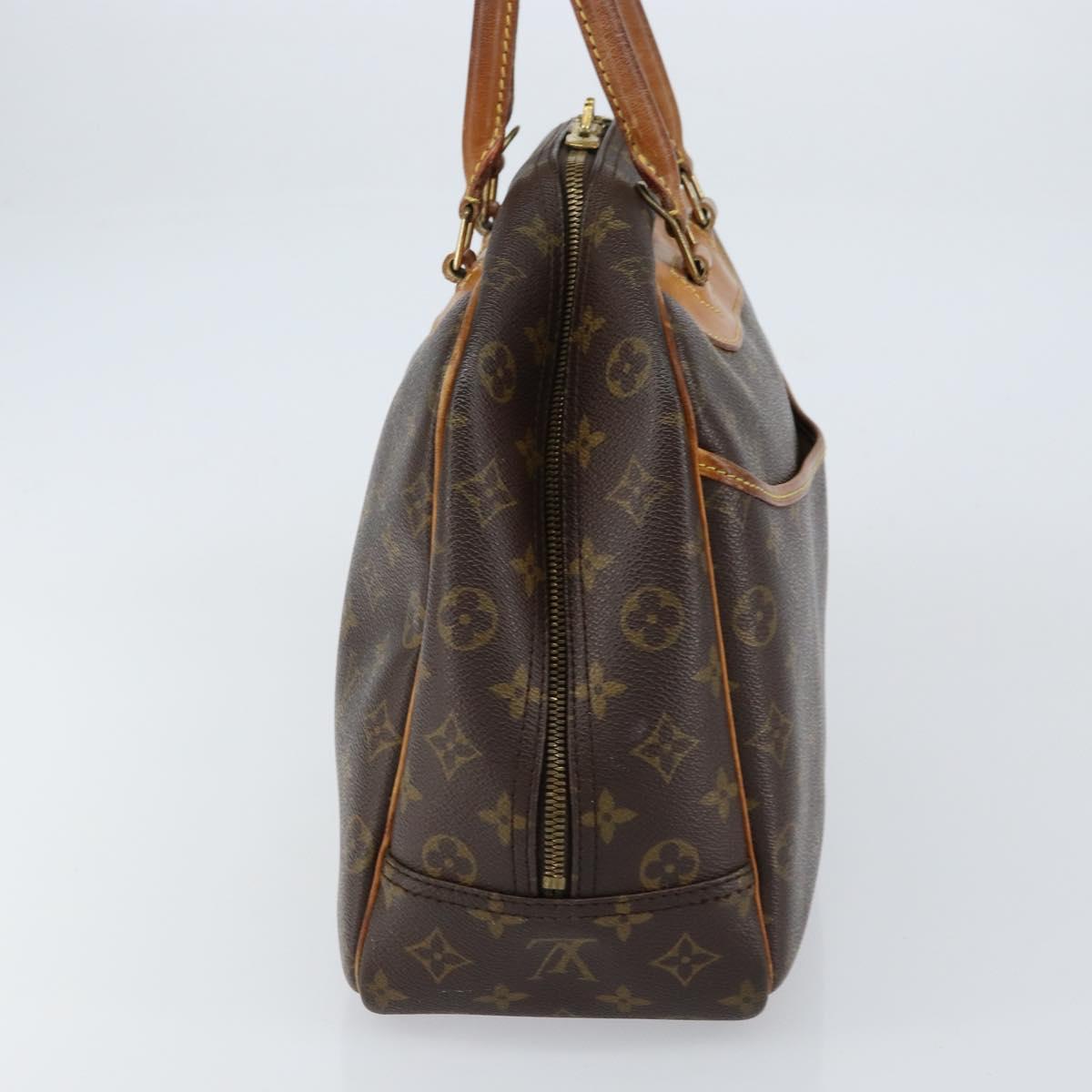 LOUIS VUITTON Monogram Deauville Hand Bag M47270 LV Auth ka531