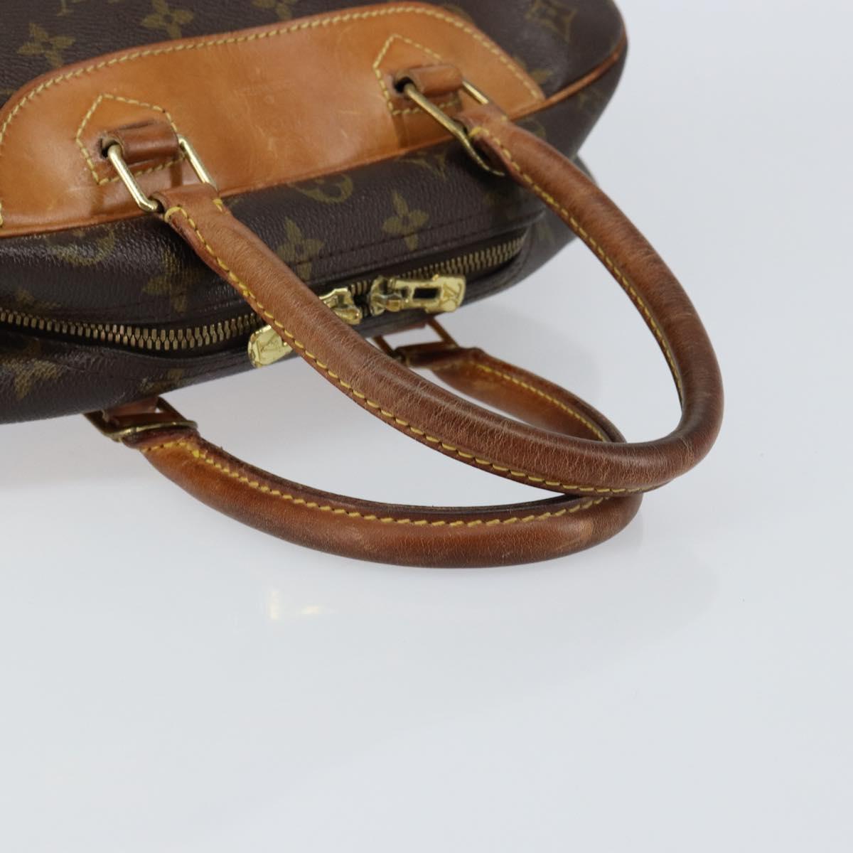 LOUIS VUITTON Monogram Deauville Hand Bag M47270 LV Auth ka531