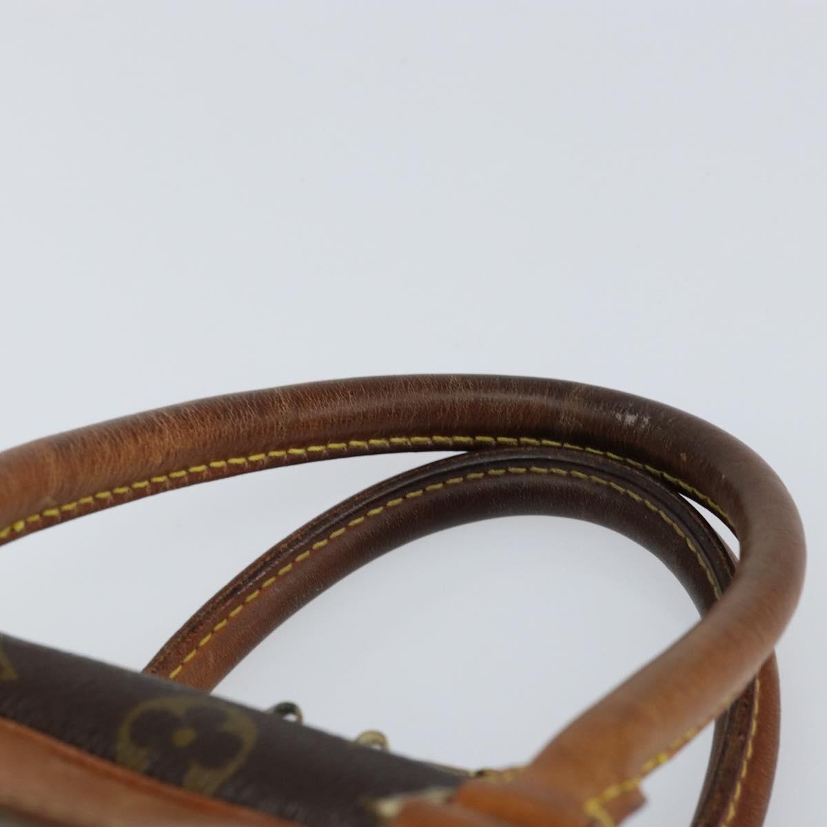 LOUIS VUITTON Monogram Deauville Hand Bag M47270 LV Auth ka531