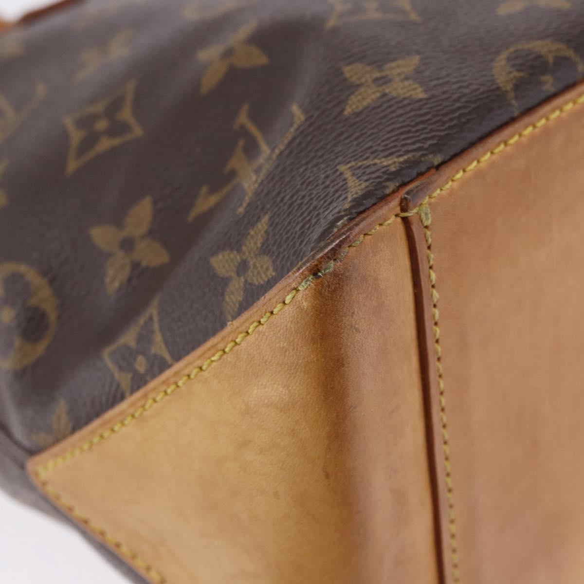 LOUIS VUITTON Monogram Cabas Mezzo Tote Bag M51151 LV Auth ka5310A