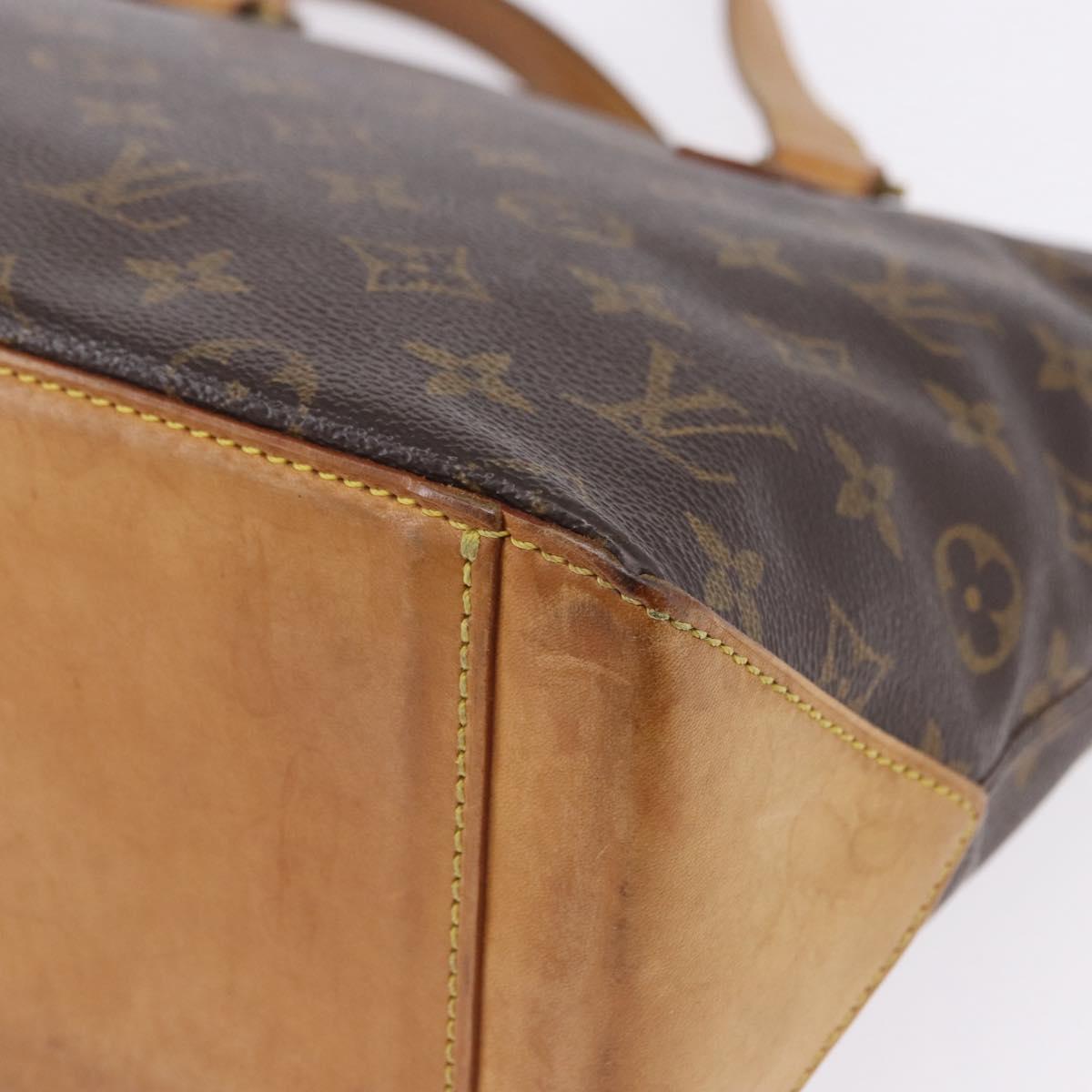 LOUIS VUITTON Monogram Cabas Mezzo Tote Bag M51151 LV Auth ka5310A