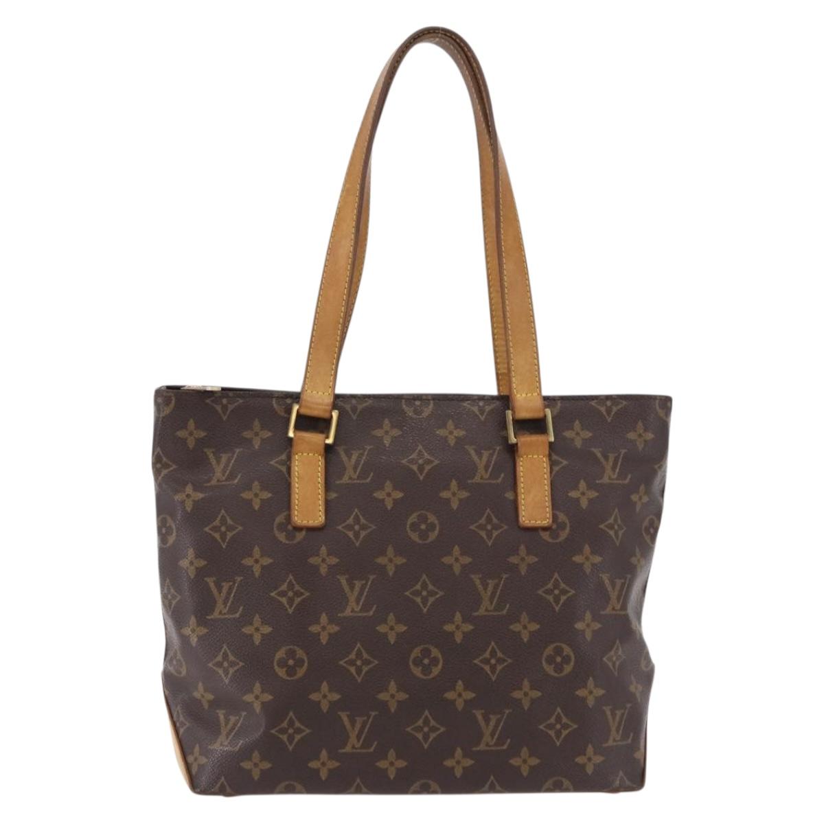 LOUIS VUITTON Monogram Cabas Mezzo Tote Bag M51151 LV Auth ka5310A