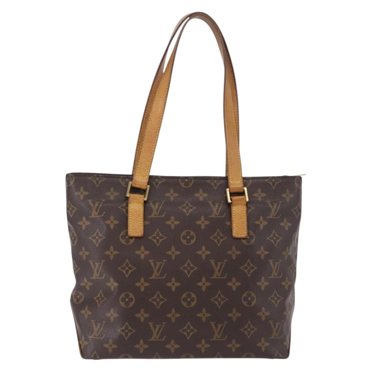 LOUIS VUITTON Monogram Cabas Mezzo Tote Bag M51151 LV Auth ka5310A