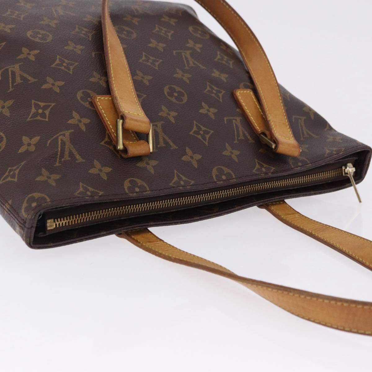 LOUIS VUITTON Monogram Cabas Mezzo Tote Bag M51151 LV Auth ka5310A