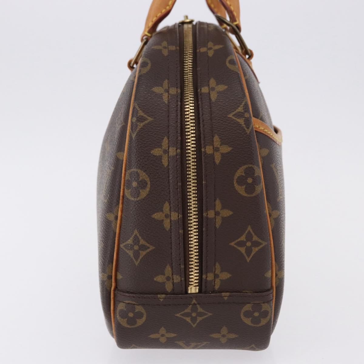LOUIS VUITTON Monogram Trouville Hand Bag M42228 LV Auth ka5311