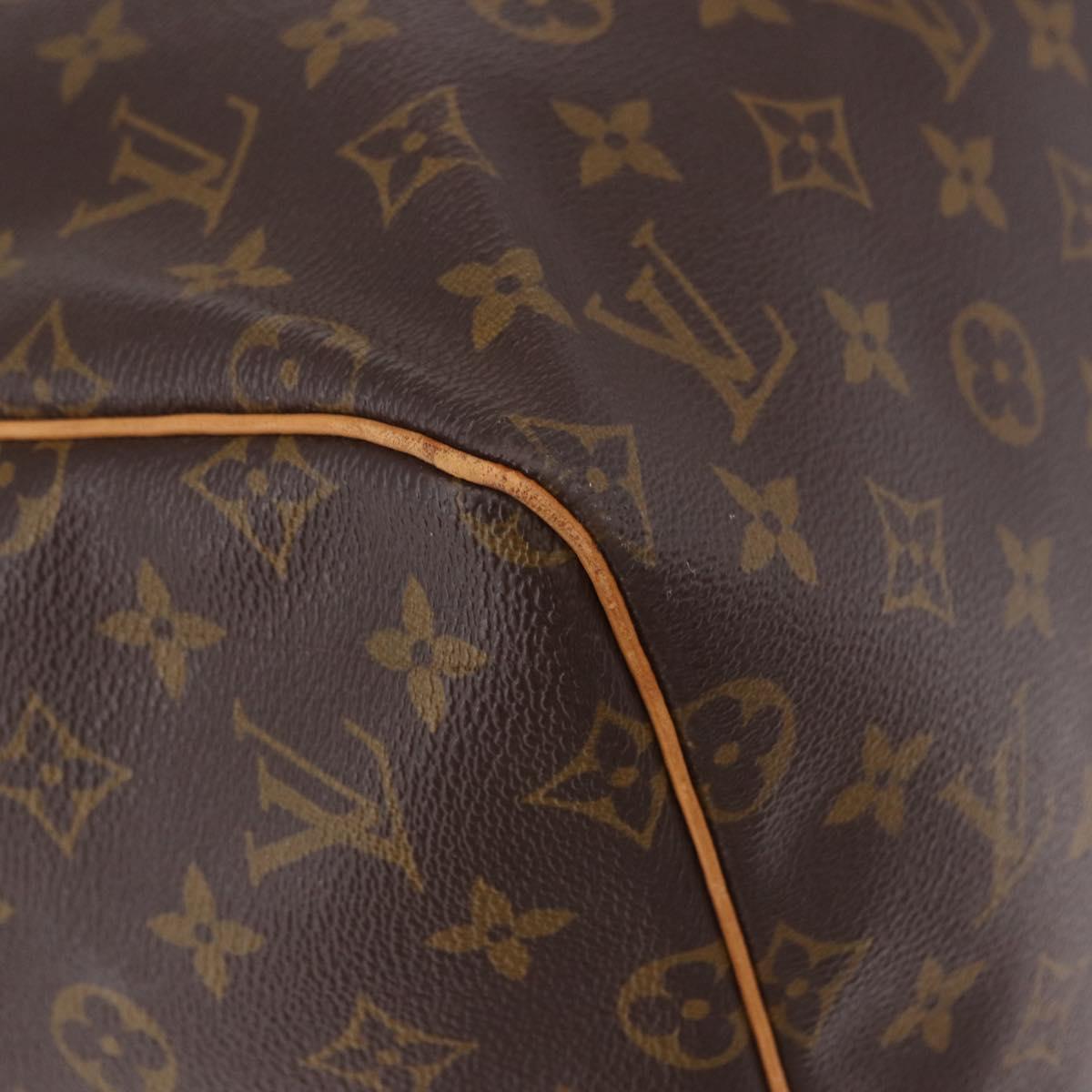LOUIS VUITTON Monogram Keepall Bandouliere55 Boston Bag M41414 LV Auth ka5319