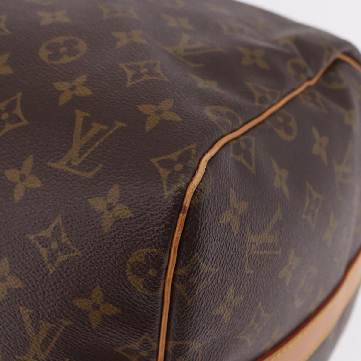 LOUIS VUITTON Monogram Keepall Bandouliere55 Boston Bag M41414 LV Auth ka5319