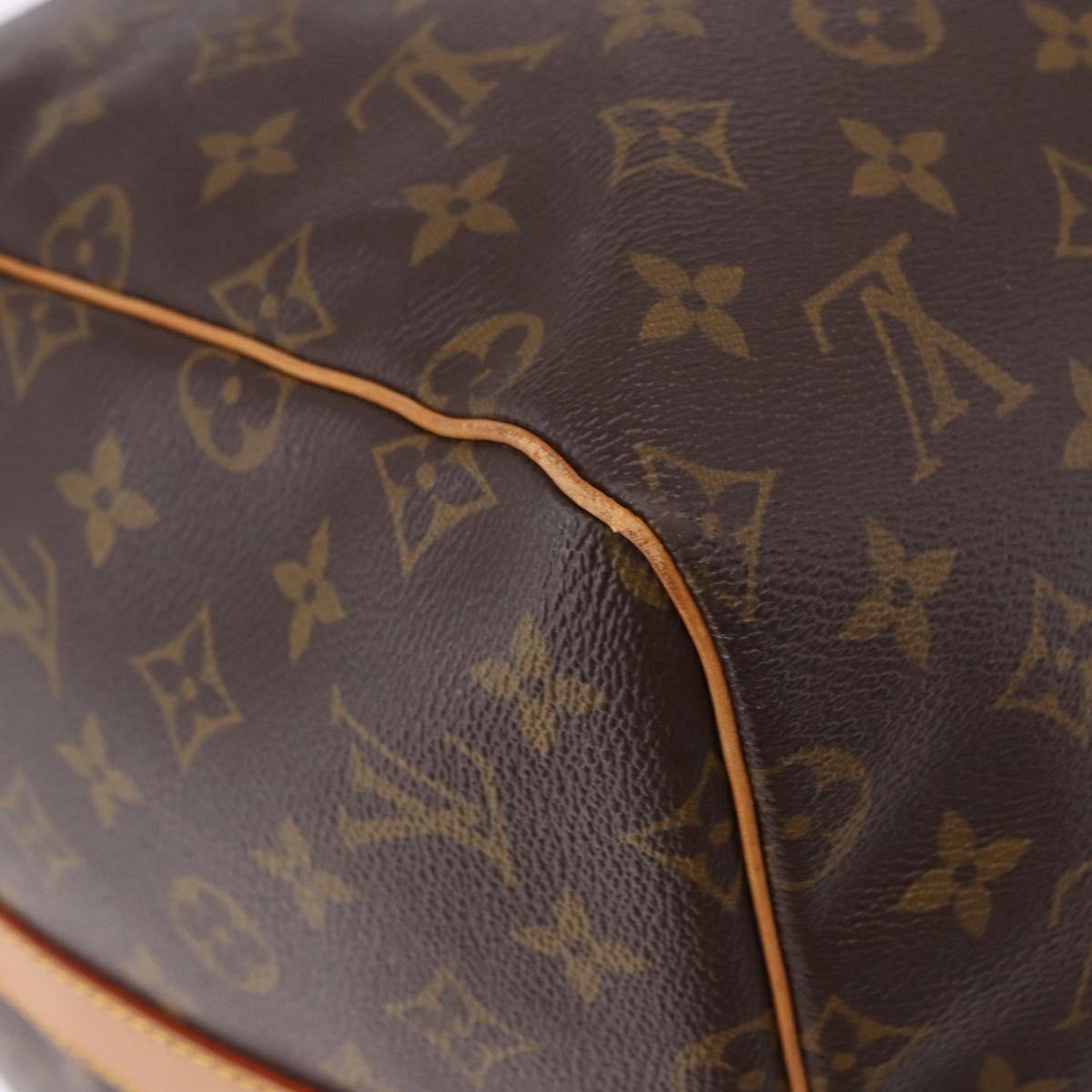 LOUIS VUITTON Monogram Keepall Bandouliere55 Boston Bag M41414 LV Auth ka5319