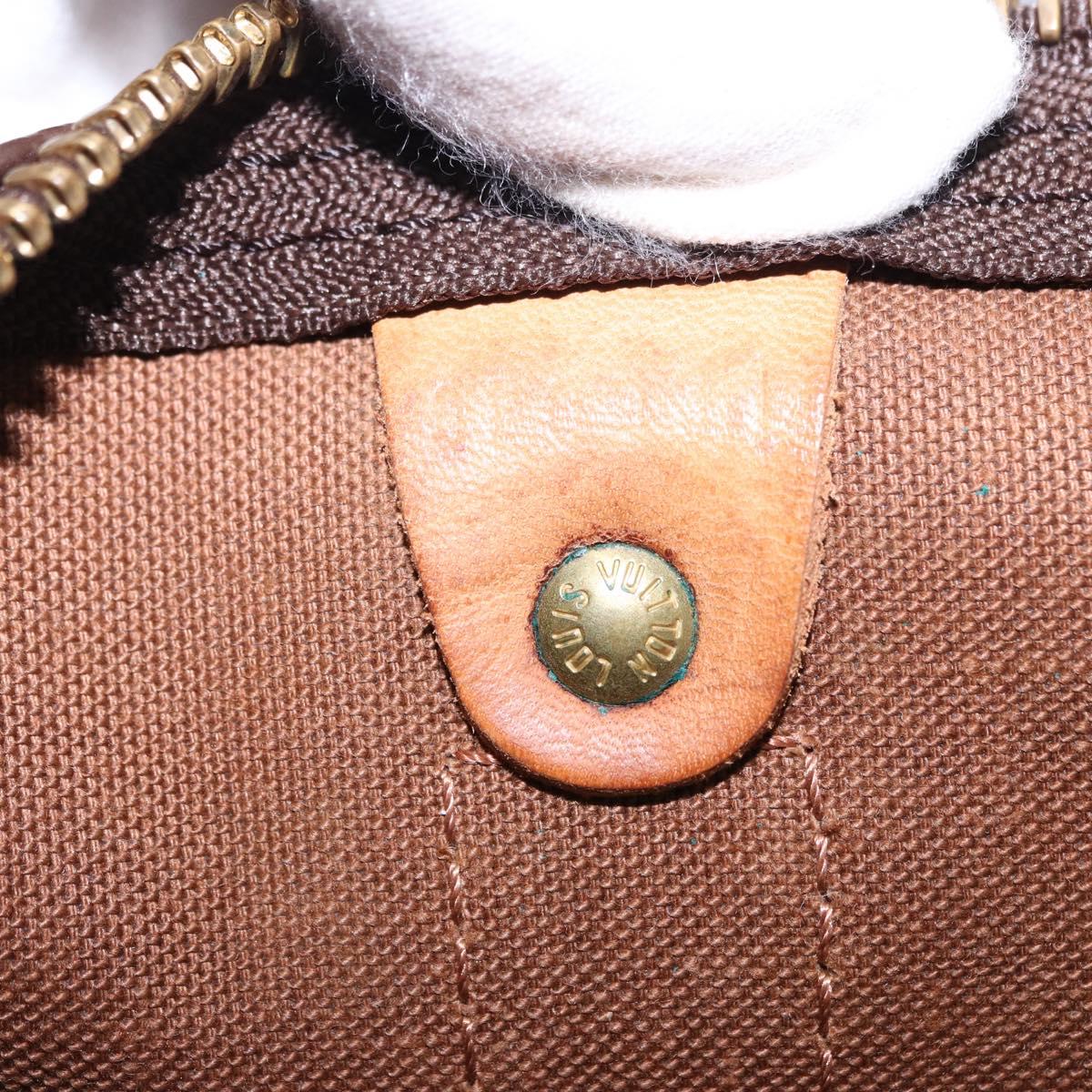 LOUIS VUITTON Monogram Keepall Bandouliere55 Boston Bag M41414 LV Auth ka5319